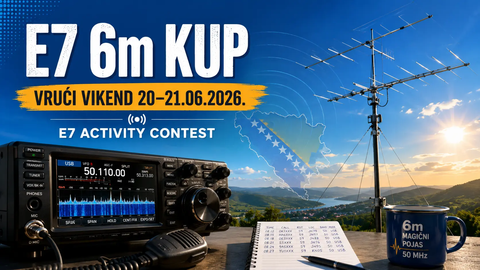 E7 6m Kup, E7 Activity Contest III period…