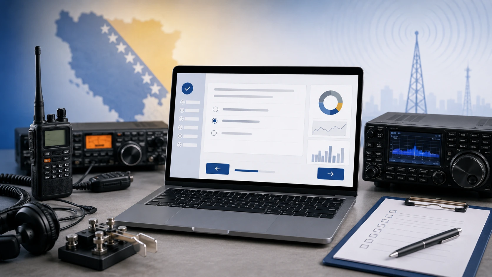 Nova web platforma za pripremu radioamaterskih ispita